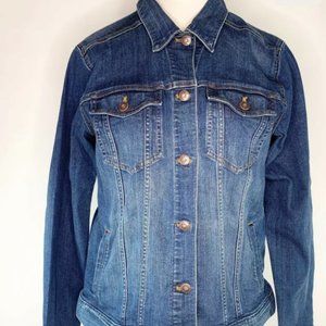 Women's Jean Denim Jacket Size M Duluth Trading Company Blue